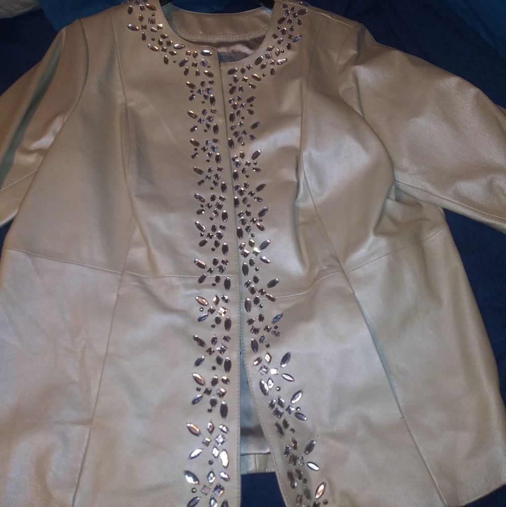 100% genuine leather jacket